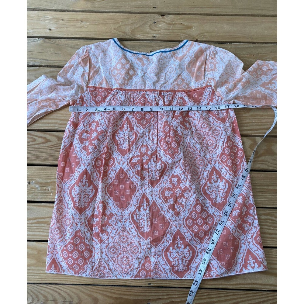 NWT DownEast Coral V Neck Downtime Diva Top S - Picture 7 of 8